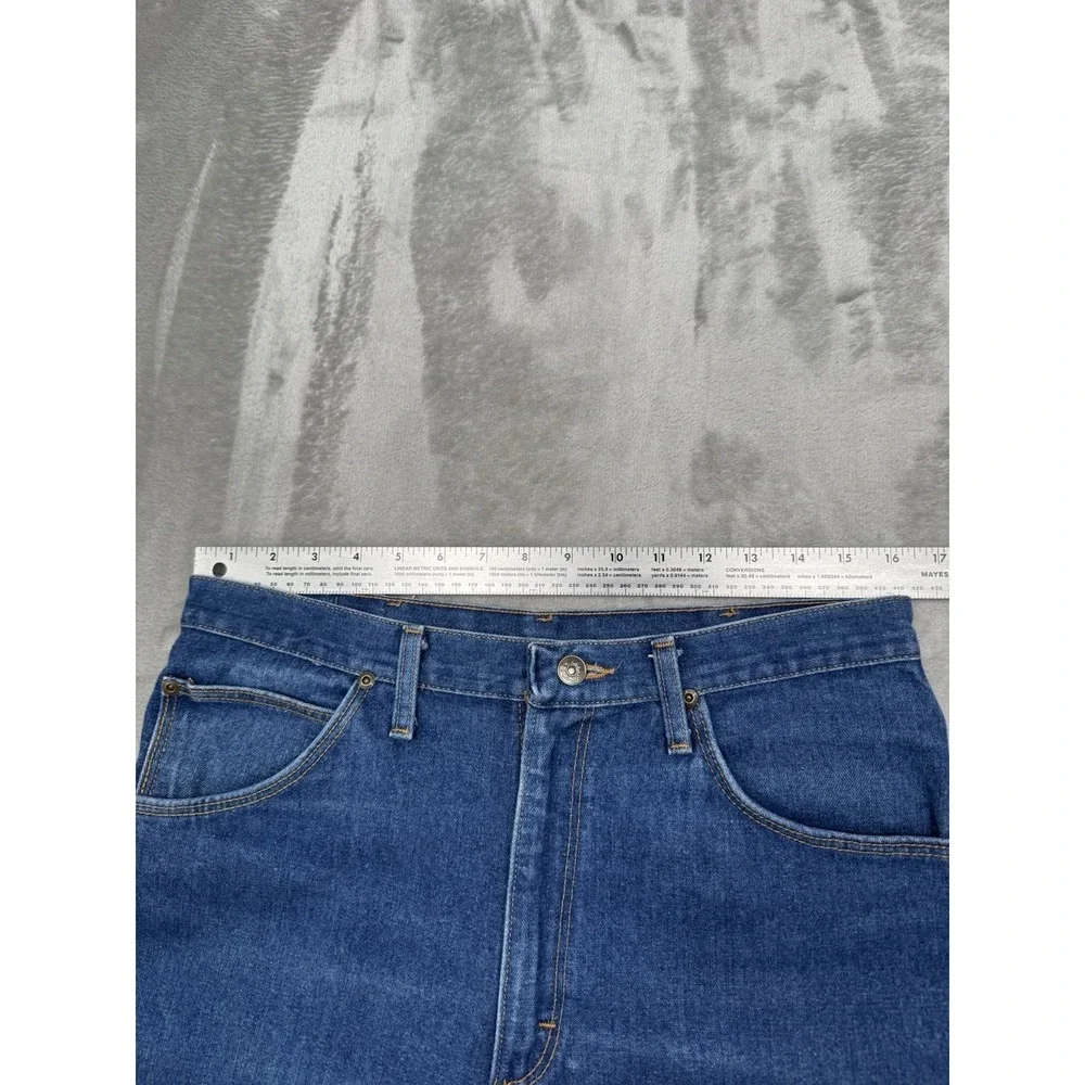 Vintage Sedgfield Jeans Mens 34x34 (32x28) Wide Leg Retro Hippie Western 70s
